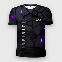 Мужская спорт-футболка Infiniti - плиты с эффектом свечения