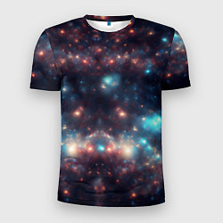 Футболка спортивная мужская Космический простор, цвет: 3D-принт