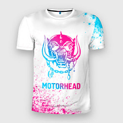 Футболка спортивная мужская Motorhead neon gradient style, цвет: 3D-принт