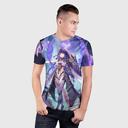 Футболка спортивная мужская Genshin Impact Ei, цвет: 3D-принт — фото 2