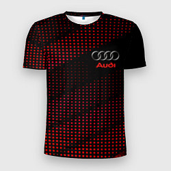 Футболка спортивная мужская Audi sportdot, цвет: 3D-принт