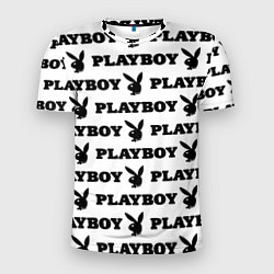 Мужская спорт-футболка Playboy rabbit
