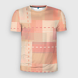 Мужская спорт-футболка Полосы в цвете 2024 года