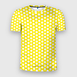 Мужская спорт-футболка Сетка шестигранника