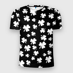 Мужская спорт-футболка Black clover pattern anime