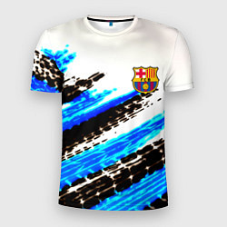 Мужская спорт-футболка Barcelona fc club
