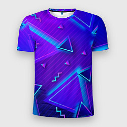 Мужская спорт-футболка Neon Pattern colored