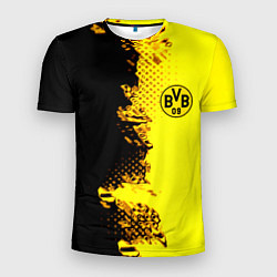 Мужская спорт-футболка Borussia fc sport краски