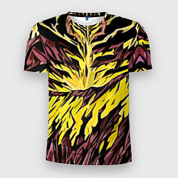 Мужская спорт-футболка Камень и жёлтая энергия