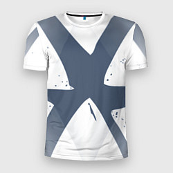 Мужская спорт-футболка Абстрактный геометрический узор