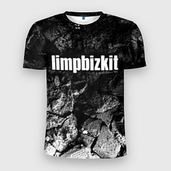Футболка спортивная мужская Limp Bizkit black graphite, цвет: 3D-принт