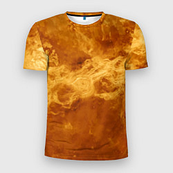 Мужская спорт-футболка Лава Венеры - star dust