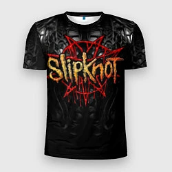 Футболка спортивная мужская Slipknot band, цвет: 3D-принт