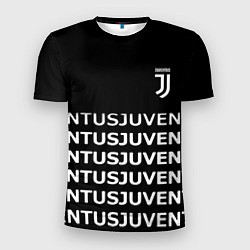 Футболка спортивная мужская Juventus pattern fc club steel, цвет: 3D-принт