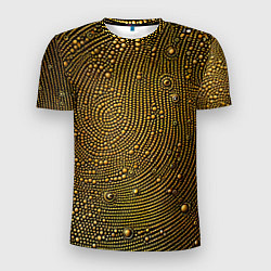 Мужская спорт-футболка Золотые камушки