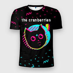 Футболка спортивная мужская The Cranberries - rock star cat, цвет: 3D-принт
