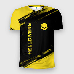 Футболка спортивная мужская Helldivers: Skull Logo, цвет: 3D-принт