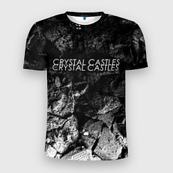 Футболка спортивная мужская Crystal Castles black graphite, цвет: 3D-принт