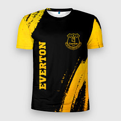 Футболка спортивная мужская Everton - gold gradient вертикально, цвет: 3D-принт