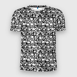 Мужская спорт-футболка Very much skulls