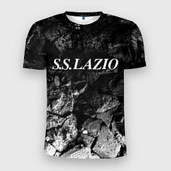 Футболка спортивная мужская Lazio black graphite, цвет: 3D-принт