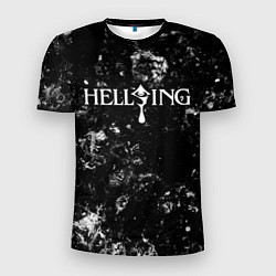 Мужская спорт-футболка Hellsing black ice