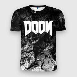Футболка спортивная мужская Doom black graphite, цвет: 3D-принт