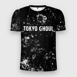 Футболка спортивная мужская Tokyo Ghoul black ice, цвет: 3D-принт
