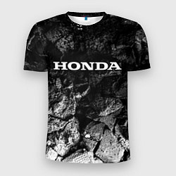 Мужская спорт-футболка Honda black graphite