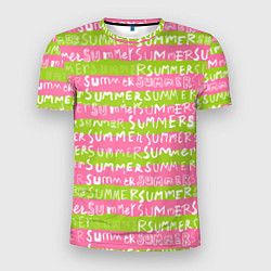 Футболка спортивная мужская Summer pattern, цвет: 3D-принт