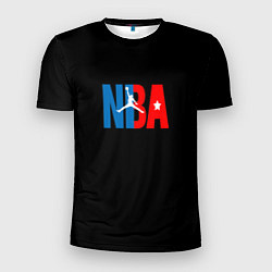 Футболка спортивная мужская NBA sport, цвет: 3D-принт