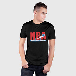 Футболка спортивная мужская NBA sport basketball, цвет: 3D-принт — фото 2