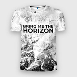 Футболка спортивная мужская Bring Me the Horizon white graphite, цвет: 3D-принт