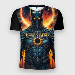 Мужская спорт-футболка Elden Ring black knight