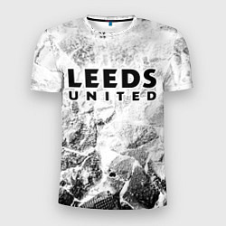 Мужская спорт-футболка Leeds United white graphite