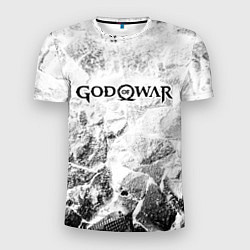 Футболка спортивная мужская God of War white graphite, цвет: 3D-принт