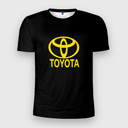 Мужская спорт-футболка Toyota yellow