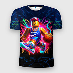 Мужская спорт-футболка Roblox баскетболист