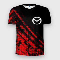 Мужская спорт-футболка Mazda sport grunge