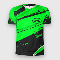 Мужская спорт-футболка BYD sport green