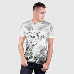 Футболка спортивная мужская Pink Floyd white graphite, цвет: 3D-принт — фото 2
