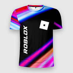 Мужская спорт-футболка Roblox speed game lights