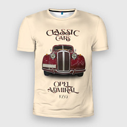 Мужская спорт-футболка Классические автомобили Opel