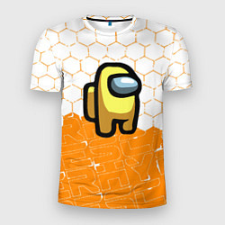 Мужская спорт-футболка Амонг ас оранжевый