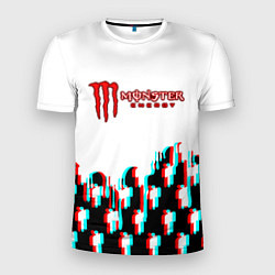 Футболка спортивная мужская Billie Eilish x Monster energy, цвет: 3D-принт