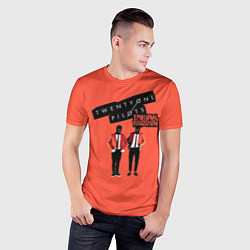 Футболка спортивная мужская Twenty one pilots emotional roadshow, цвет: 3D-принт — фото 2
