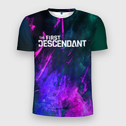Футболка спортивная мужская Texture - The First Descendant, цвет: 3D-принт