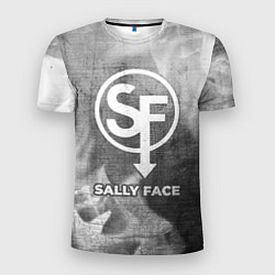 Футболка спортивная мужская Sally Face - grey gradient, цвет: 3D-принт