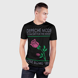 Футболка спортивная мужская Depeche Mode - Rose Bowl, цвет: 3D-принт — фото 2