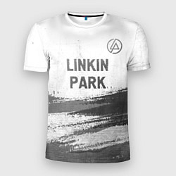 Футболка спортивная мужская Linkin Park - white gradient посередине, цвет: 3D-принт